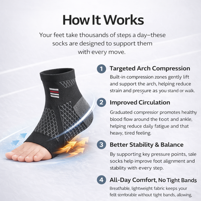 All-Day Arch Support Socks